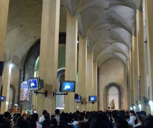 Baclaran church, Manila. Foto: katobs.se
