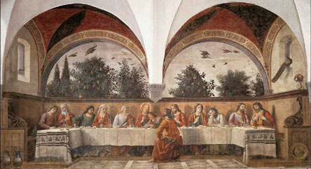 Ghirlandaio: Last supper