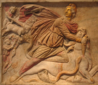 Museo Nazionale, Roma. Photographed by R.Pearse, February 2004